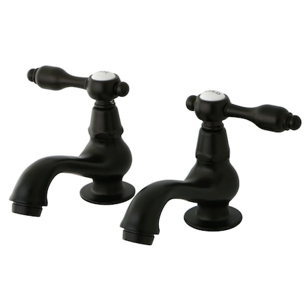 Kingston Brass KS1105TAL Basin Tap Faucet W/ Lever Handle, Oil Rubbed Bronze KS1105TAL